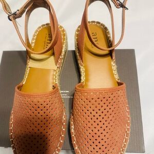 Anna Coral Espadrille Flats